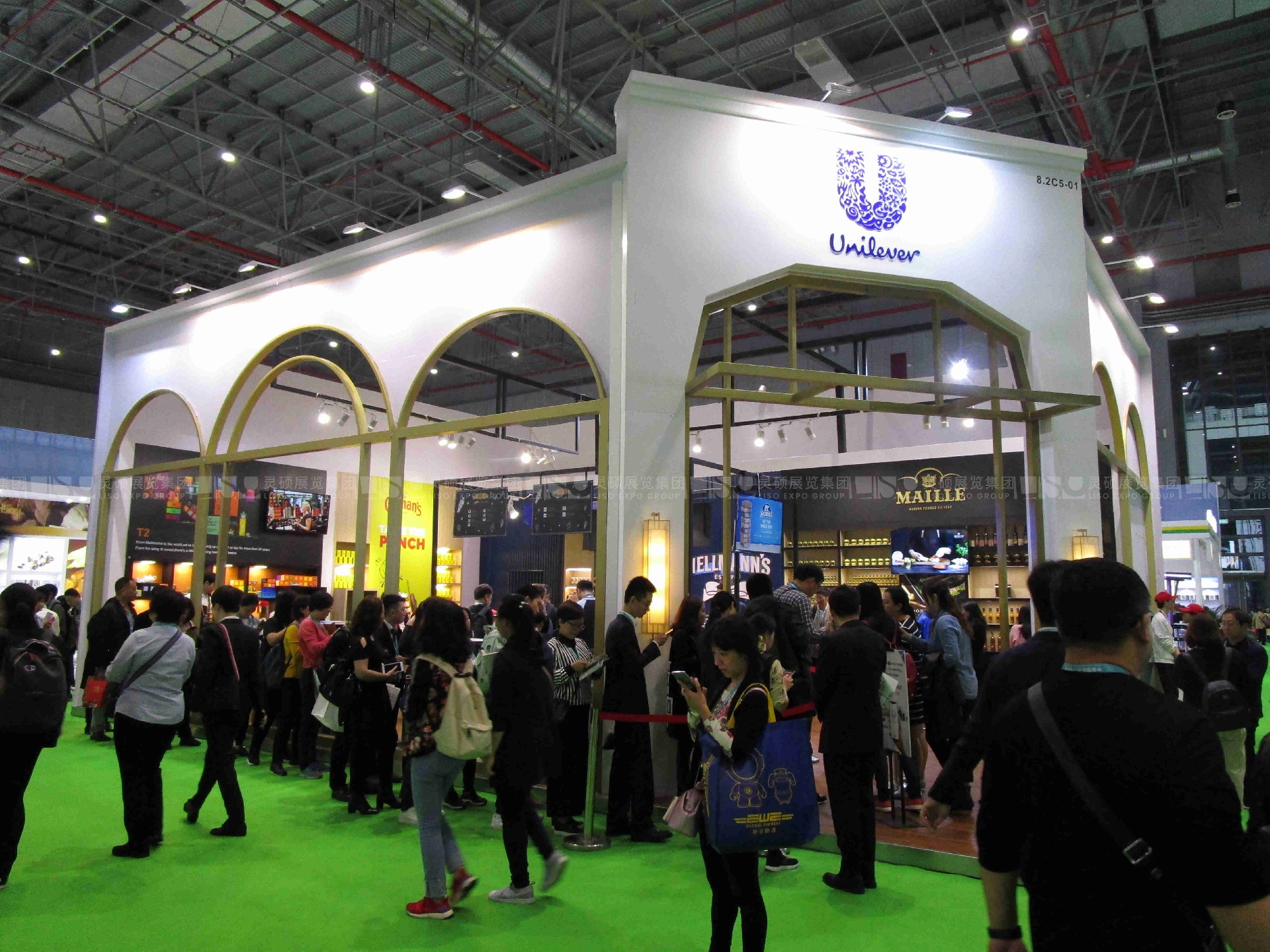 聯合利華-上海展會展臺設計搭建案例