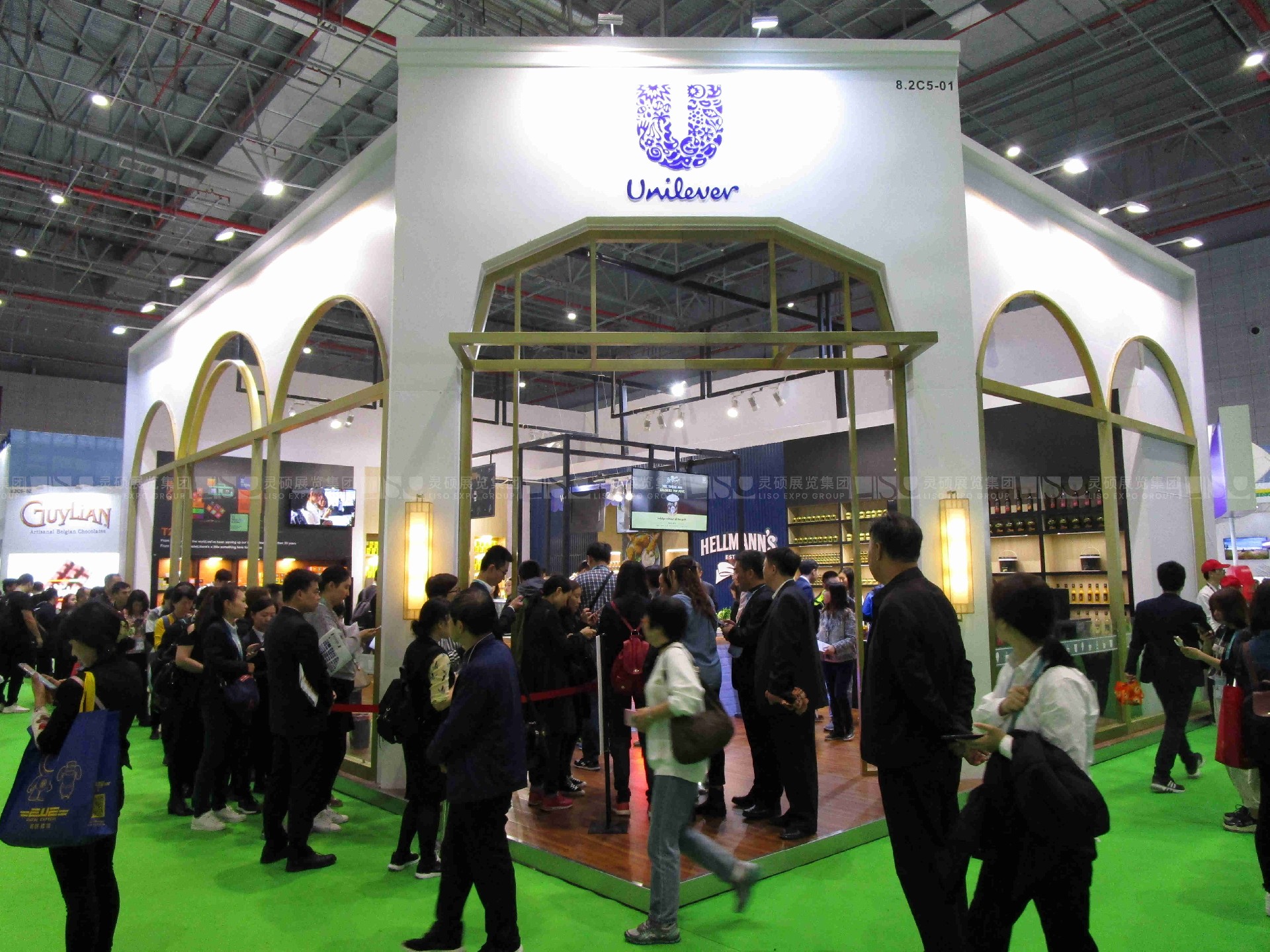 聯合利華-上海展會展臺設計搭建案例